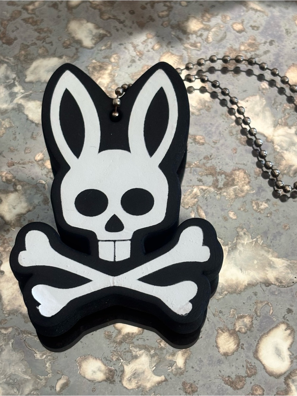 Psycho Bunny Logo Keychain/Bag Charm & Purse Accessory